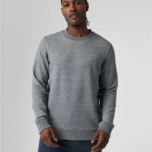 Vuori Men's Charcoal Crewneck Sweater